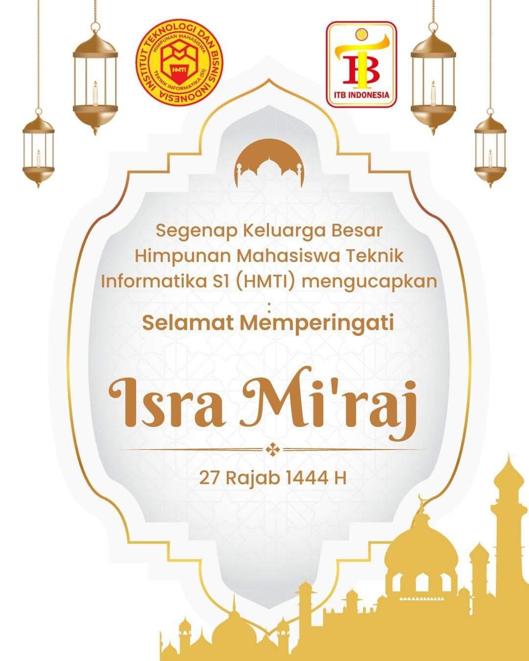 Memperingati Isra Miraj Nabi Muhammad SAW 1444/2023