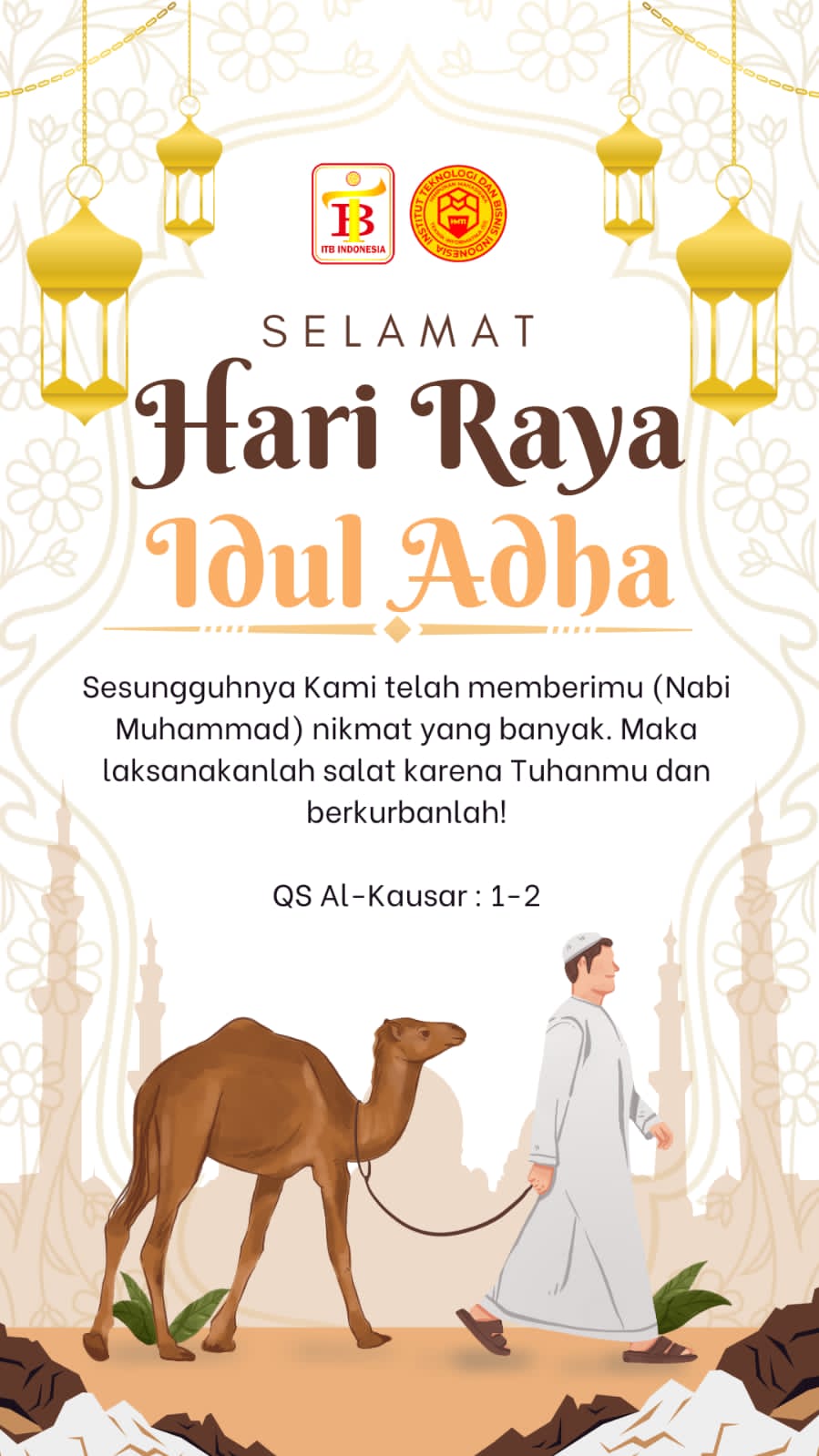 Selamat Hari Raya Idul Adha 1444 H.