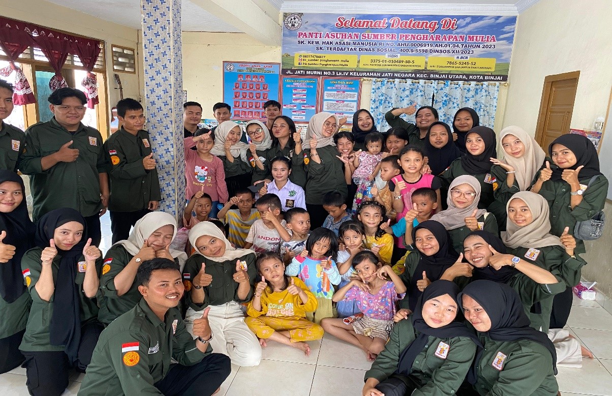 Kegiatan Bakti Sosial Ke Panti Asuhan Sumber Pengharapan Mulia.