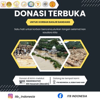HMTI ITB Indonesia Bersama BEM dan Himpunan Lain Gelar Aksi Penggalangan Dana untuk Korban Banjir Sumatera